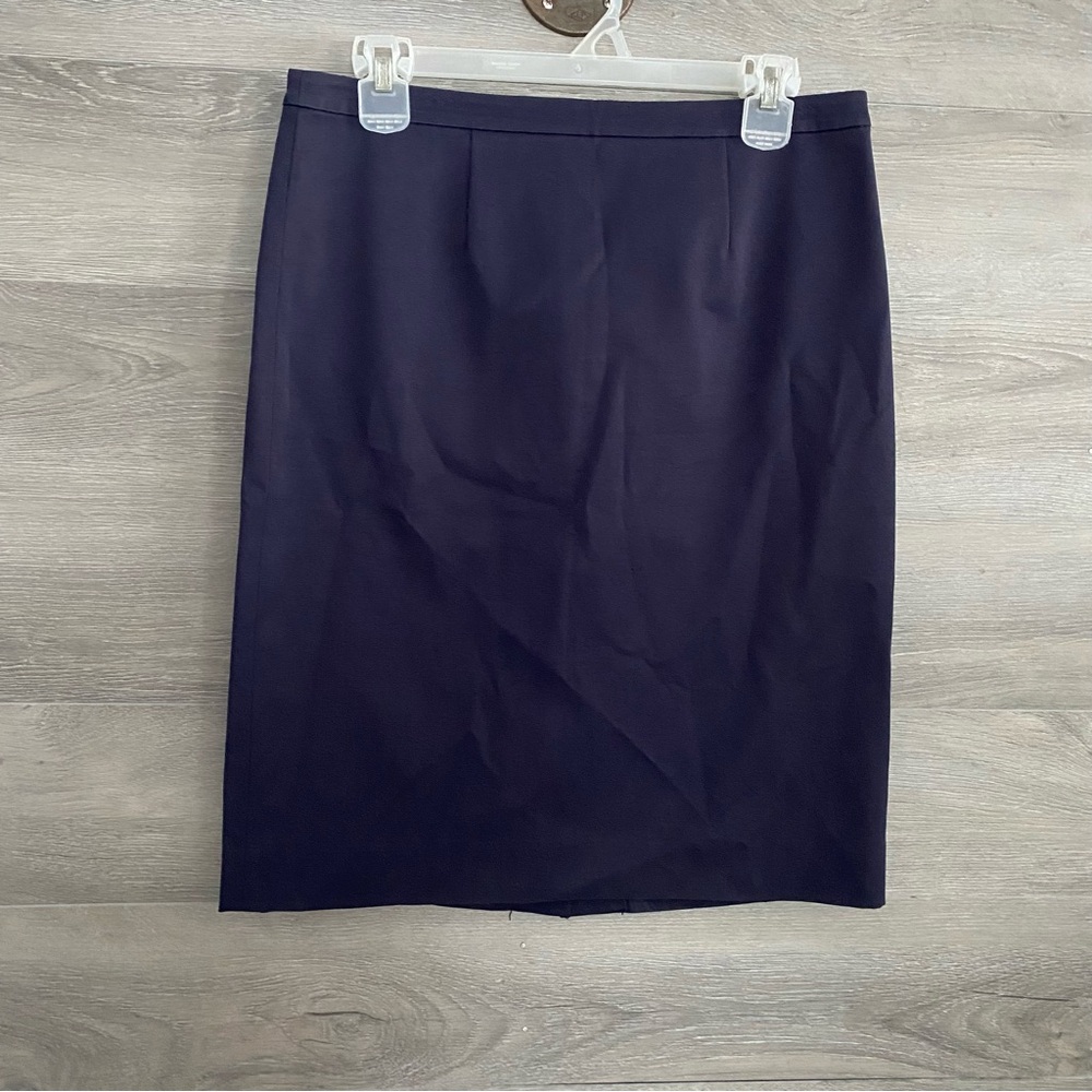 Tory Burch Navy Blue Skirt